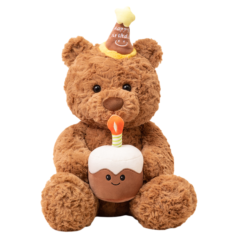 严浩翔同款生日蛋糕小熊正版玩偶