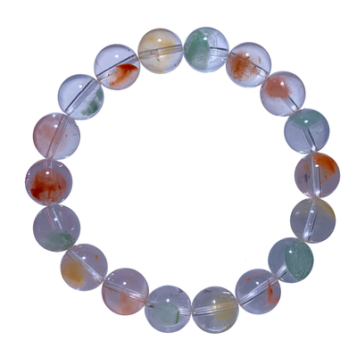 天然糖果色多巴胺彩兔毛手链女款