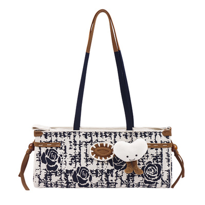 DGENIUS原创编织法棍包女单肩包