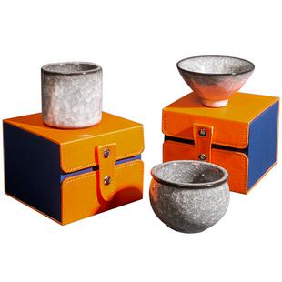 容山堂冰裂主人杯陶瓷茶杯单杯青瓷茶盏建盏个人专用盏杯品茗杯