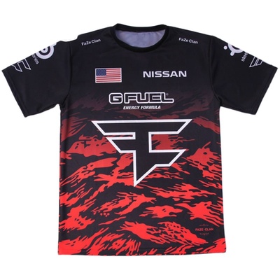 faze队服定制CSGO短袖TWISTZZ