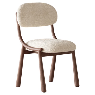 奥古斯特新款中古风实木餐椅