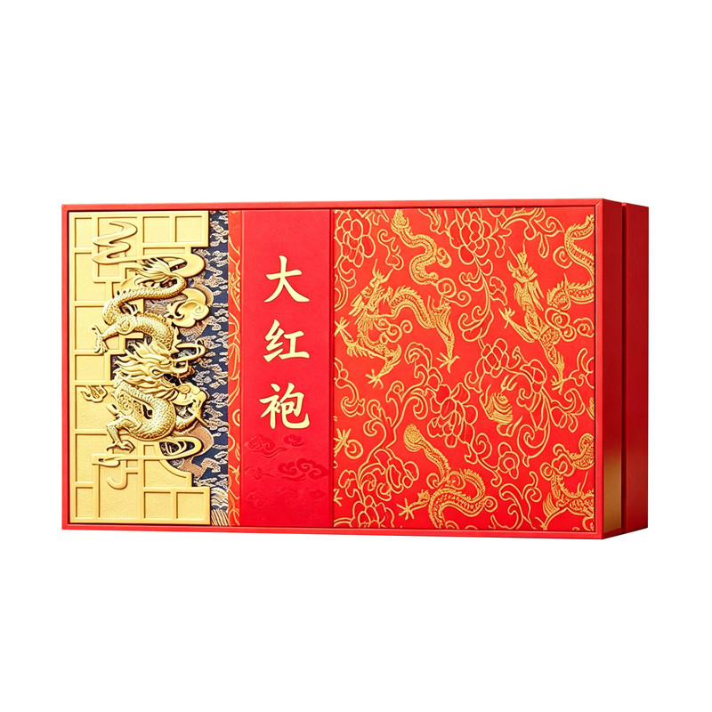 武夷山大红袍茶叶礼盒装特级正宗肉桂茶中秋送礼浓香型武夷岩茶