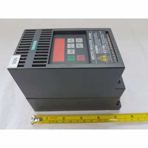 Siemens 6SE91134BA53 Micro Master Junior  In 230VAC Out 0Inp