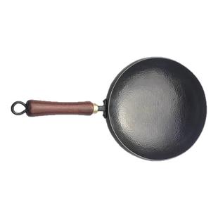 章丘纯手工锻新款熟铁加深加厚大肚锅汤锅炖锅无涂层不粘锅炒菜锅