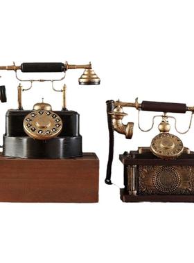 复古怀旧酒吧餐厅老式复古电话机