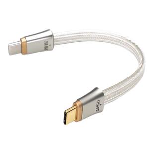 ddHiFi tc19cc tc19bcUSB直插OTG解码音频双屏蔽纯银信号升级线