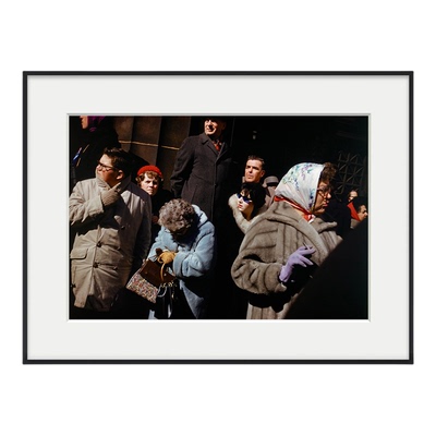 Garry Winogrand 温诺格兰德彩色摄影装饰画餐厅酒店小众艺术挂画