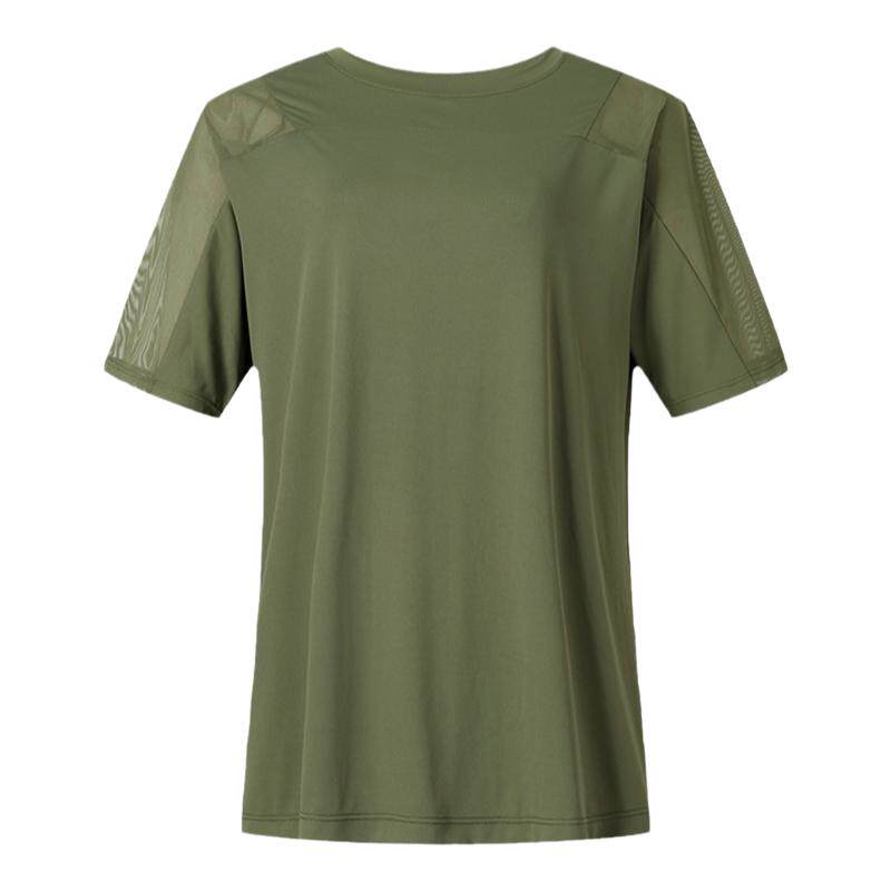 暴走的萝莉运动上衣女夏t恤罩衫瑜伽服户外跑步健身服透气速干衣