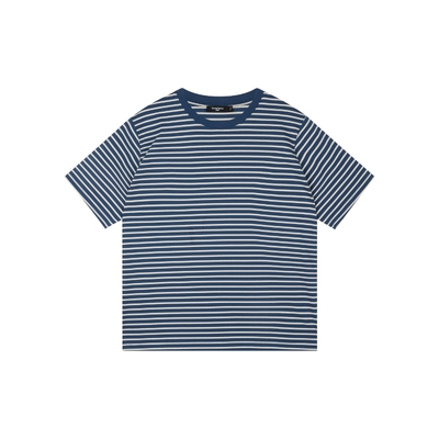 Oneup美式条纹短袖Tee恤