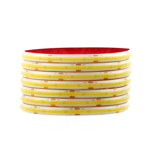 COB灯带12V自粘低压24V包胶柔性户外防水LED灯条实心泡水灌胶IP68