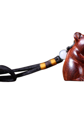 赞比亚血檀木雕实木雕刻手把件