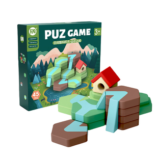 菲加尼儿童益智空间积木男童多功能思维训练玩具学霸数学拼装礼物