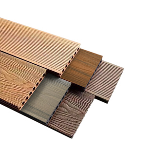 共挤塑木地板防腐木地板户外露台实心木塑板长城板室内室外塑木板