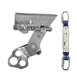 钢丝绳攀爬攀登保护防坠落自锁器防坠器抓绳器止坠器风电安装装备