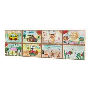 画室环创幼儿园美术作品展示墙贴艺术培训机构植物图书角教室装饰