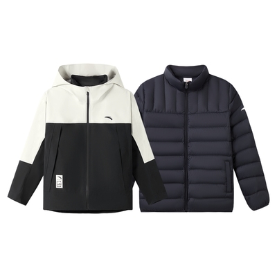 安踏儿童外套保暖舒适