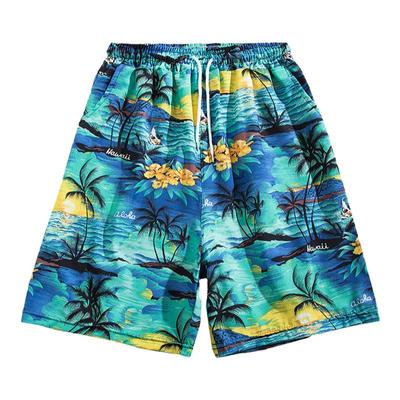 BOYUE帛跃夏威夷沙滩海边五分裤