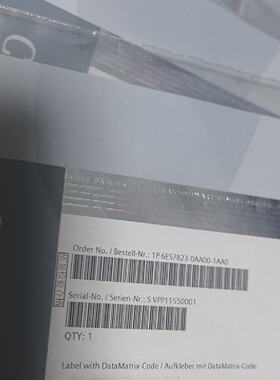 6ES7823-0AA00-1AA0全新没开封—议价