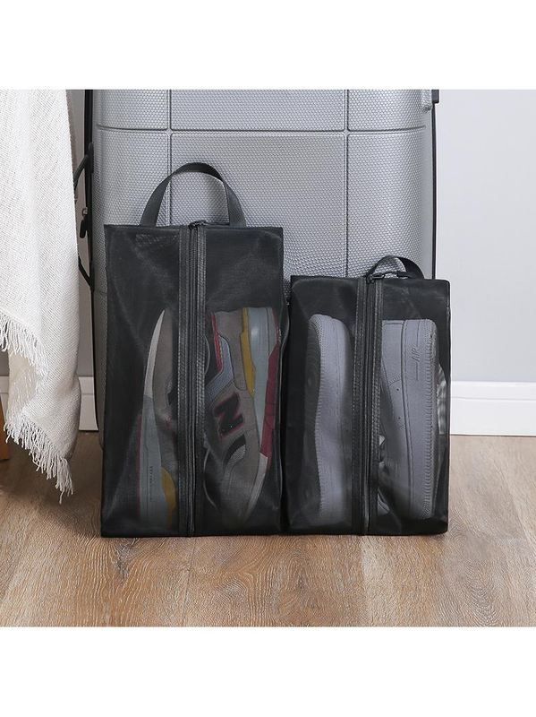 新款透气羽毛球鞋收纳袋网球篮球足球运动鞋子鞋袋手提鞋袋球鞋包