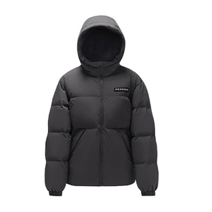 骆驼企鹅热能羽绒服男女同款连帽冬2025新款防风防寒情侣面包外套