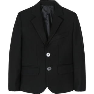 儿童西装套装花童主持人礼服男童生日高端西服男孩帅气钢琴演出服