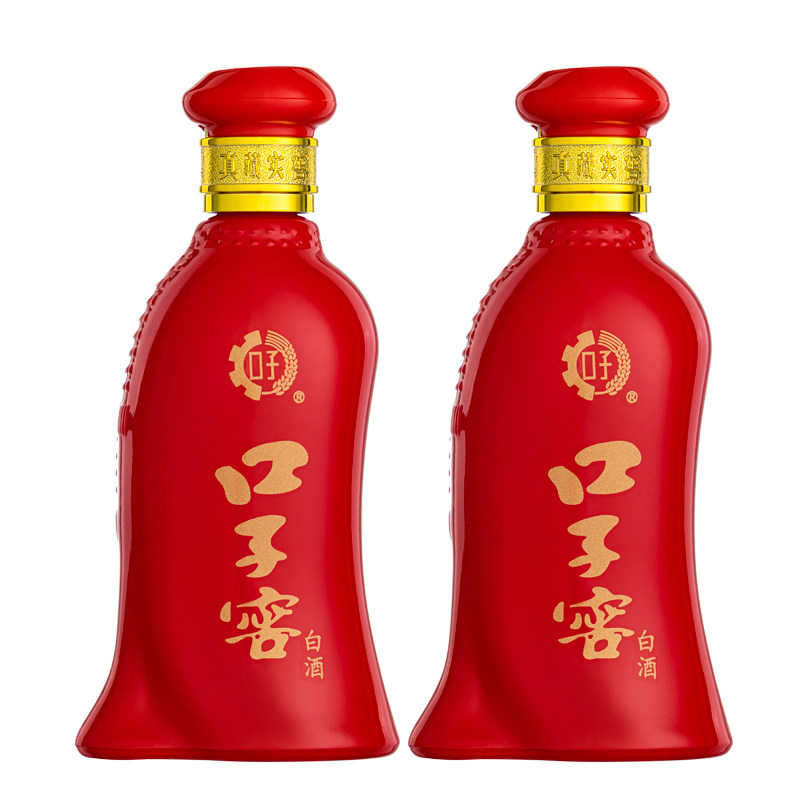口子窖6年型41度小酒装 100ml*2瓶六年型安徽兼香型白酒自饮