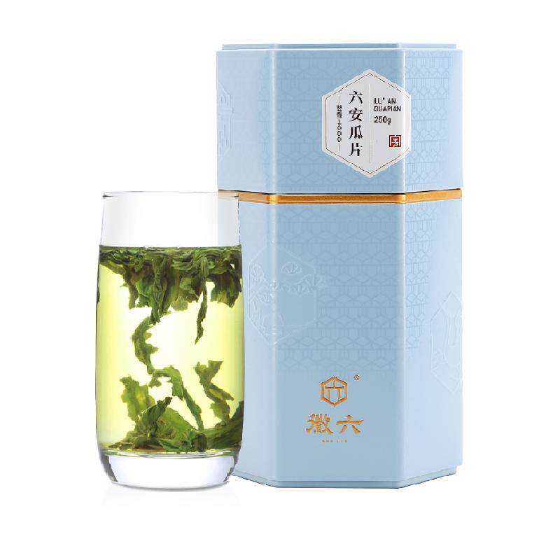 徽六绿茶六安瓜片250g×1罐