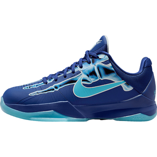 Nike/耐克官方正品Kobe 5儿童低帮缓震运动耐磨篮球鞋HM9522-400