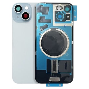 适用于14/15/16 16plus 16Promax 拆机带相框镜片焊好镜圈冷雕工艺后盖一体带磁吸支架