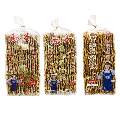 杜毛女陕西石子馍片状方片馍