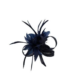 优雅名媛胸花小礼帽女新娘晚宴礼服旗袍羽毛头饰头饰头花发饰发夹