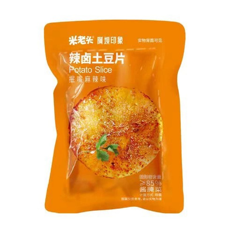 米老头辣卤土豆片多口味脆爽