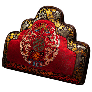 中式抱枕沙发客厅大号靠背垫床头大靠垫软包靠枕新中式抱枕套含芯