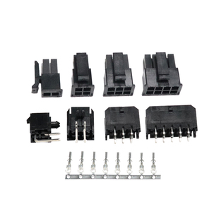 43025连接器 直/弯针座/公壳+簧片2x2/3/4/5/6/7/8P/12P间距3.0mm