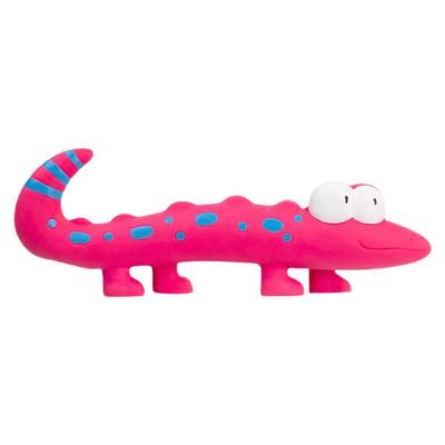 QMONSTER蜥蜴乳胶玩具中小型犬小狗发声解闷宠物狗耐咬幼泰迪磨牙