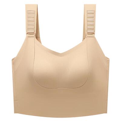 润微防下垂背心无痕美背带胸垫