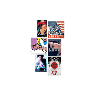 TLP套贴 美女自由女神黑客帝国红蓝药丸杀手不太冷LEON攻壳机动队