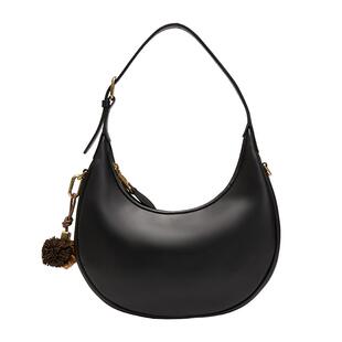 思加图新款游牧包手提包通勤腋下包新月包单肩背提包X8294DX5