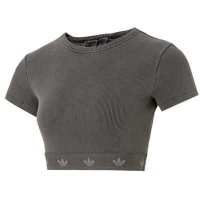 adidas阿迪达斯三叶草女子运动休闲短袖T恤JD0041