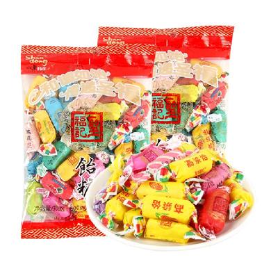 圣福记高粱饴水果糖500g×2袋