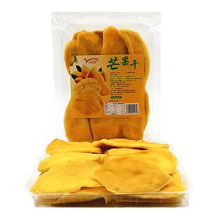 精选芒果干500g水果干类蜜饯果脯厚切即食酸甜可口休闲零食品特产