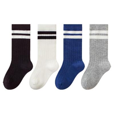 儿童长筒袜春秋纯棉透气