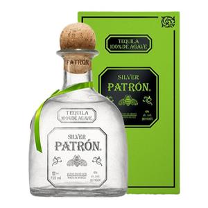 【官方直营】Patron Silver培恩银樽龙舌兰酒墨西哥基酒750ml