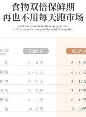 自动真空封口机食品封口器塑封机商用包装机抽真空机锁鲜便携充电