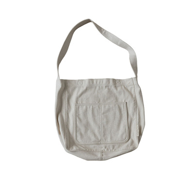 手提单肩斜挎包敞口多口袋设计