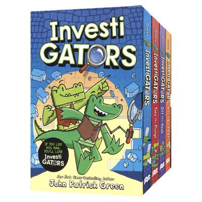 鳄鱼侦查员英语桥梁书