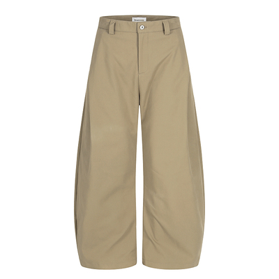 【25SS平替款】卡其工装镰刀裤