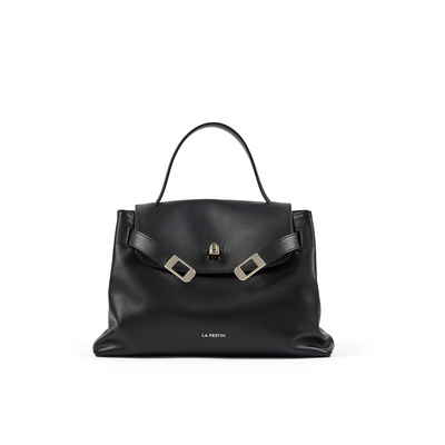 拉菲斯汀头层牛皮抱抱手提包包女2025新款高级感斜挎包手提凯莉包