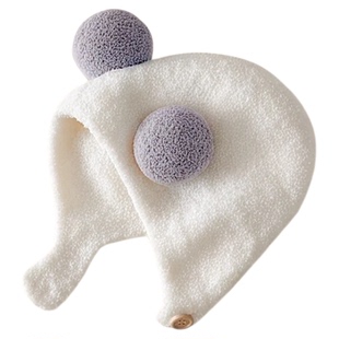 洋气婴儿帽子秋冬款新生婴幼儿护耳帽可爱保暖男女宝宝针织毛绒帽